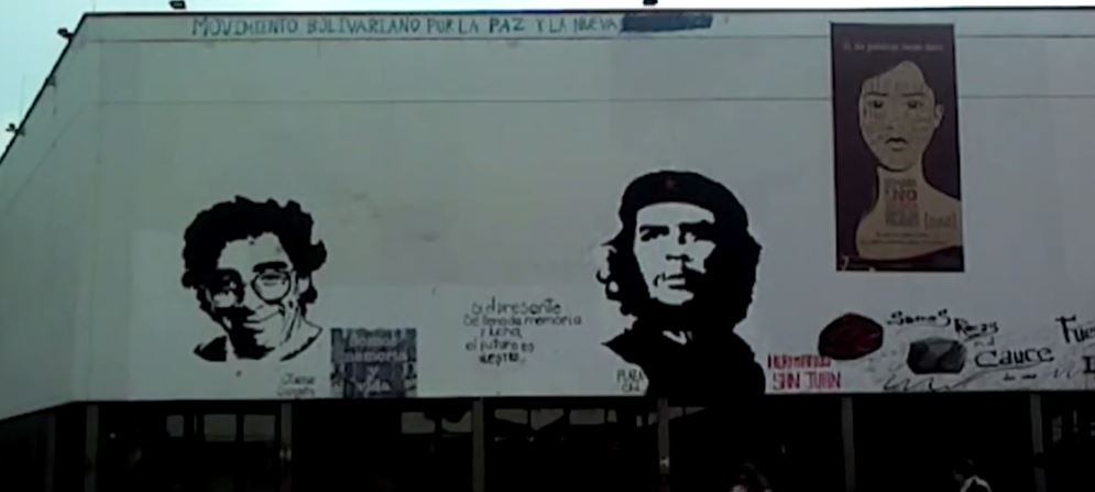 El Che Guevara y Jaime Garzón, los rostros de la Universidad Nacional