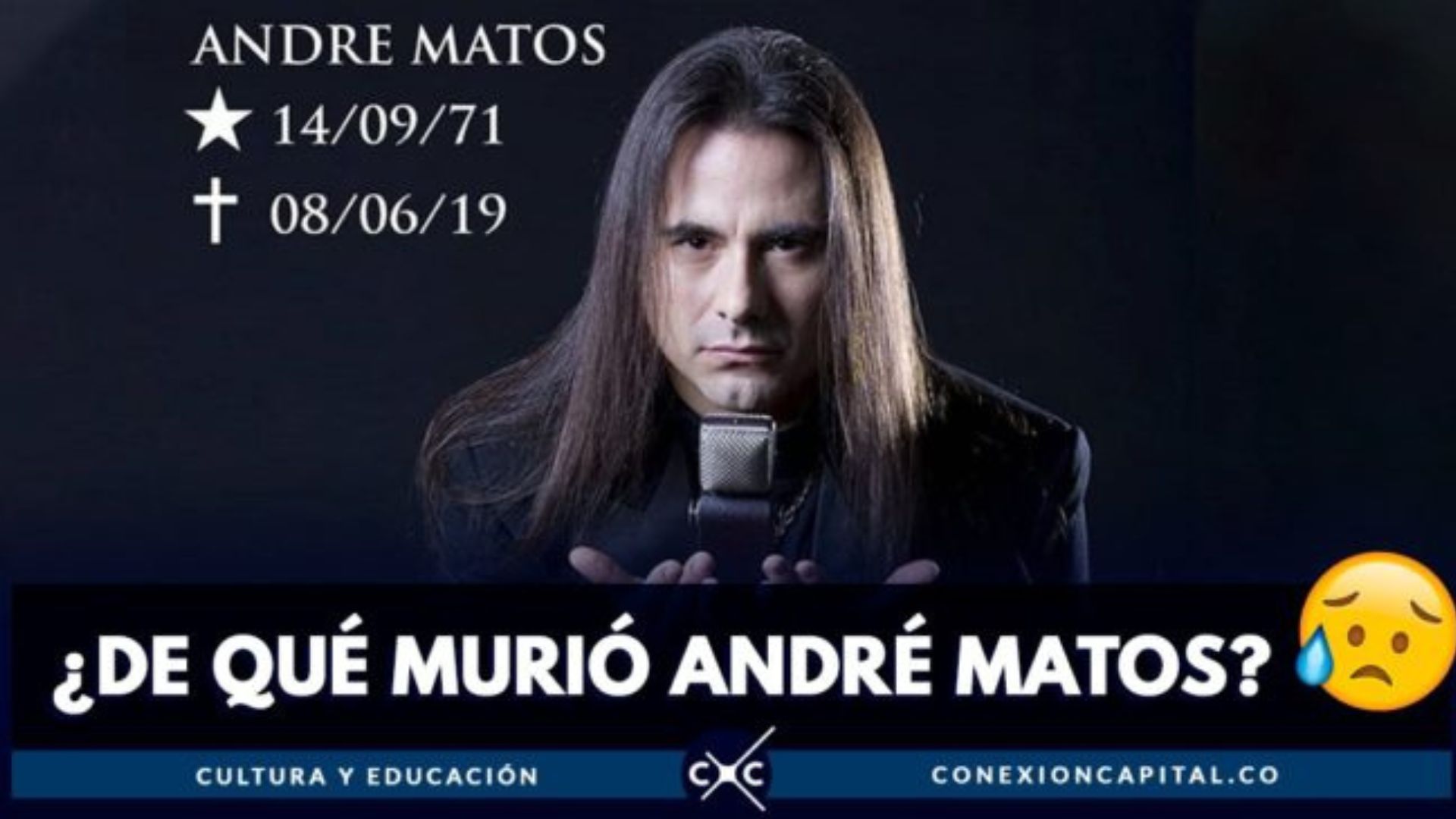 El rock sigue de luto: se confirma la causa de la muerte de André Matos, fundador de Angra