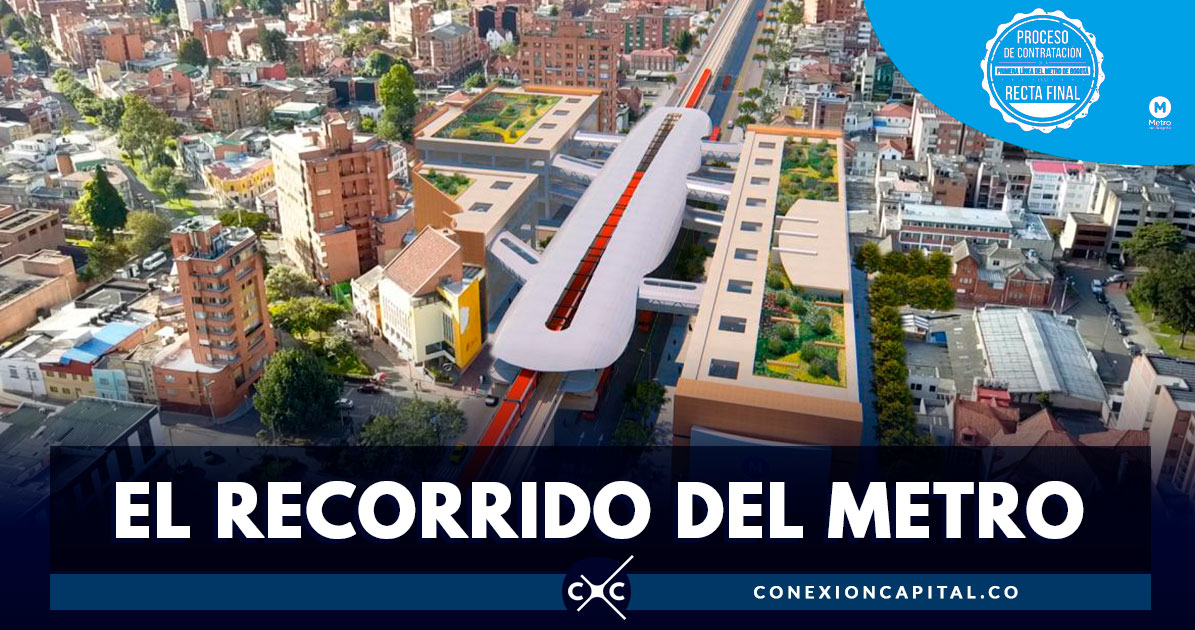 ¿Cuál es el recorrido que tendrá la primera línea del Metro de Bogotá?