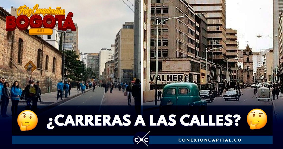 ¿Por qué en Bogotá se le llaman carreras a las calles?
