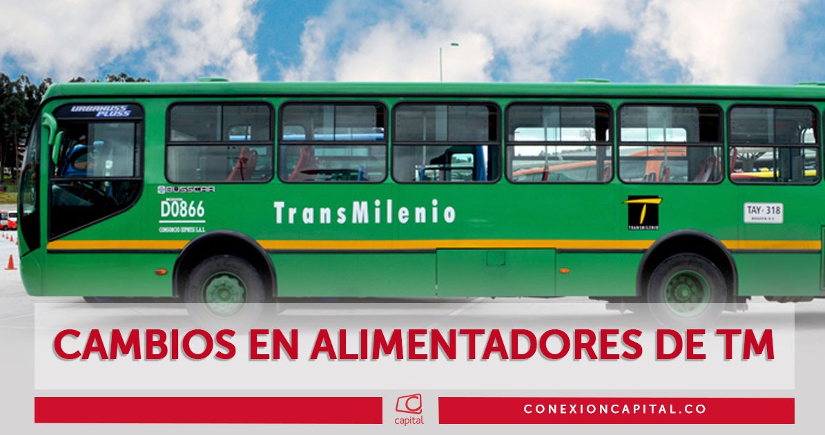 TransMilenio aclara información sobre cobro en buses alimentadores