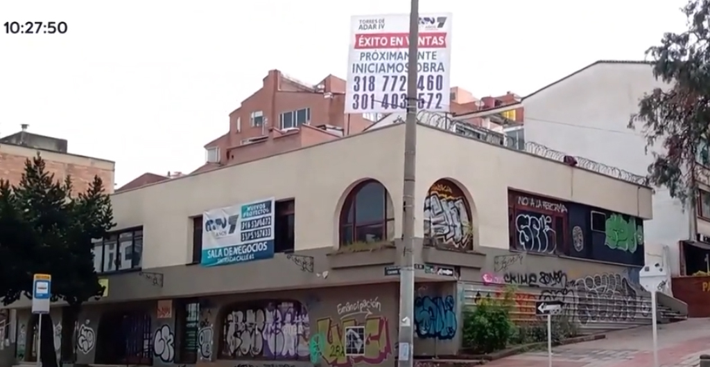 Actividad paranormal en lo que era el restaurante Pozzetto