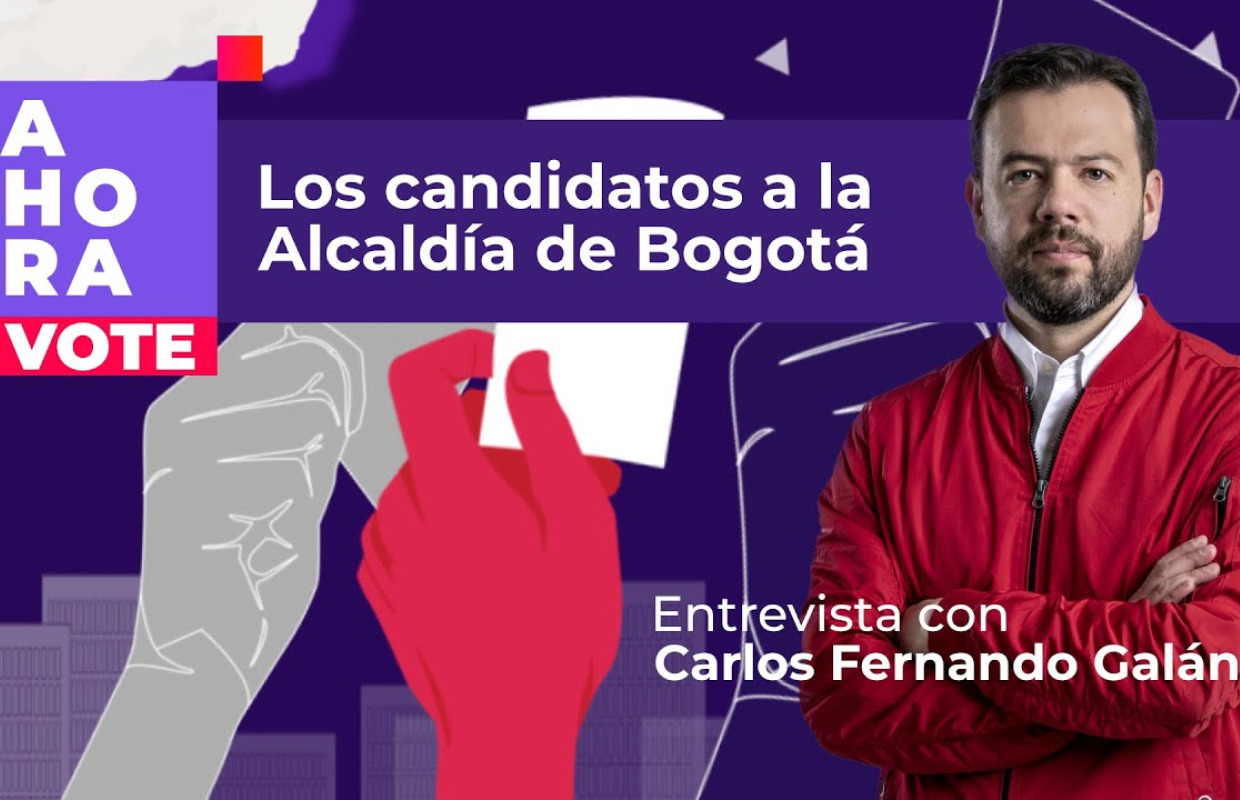 “Bogotá camina segura”: Carlos Fernando Galán presenta sus propuestas