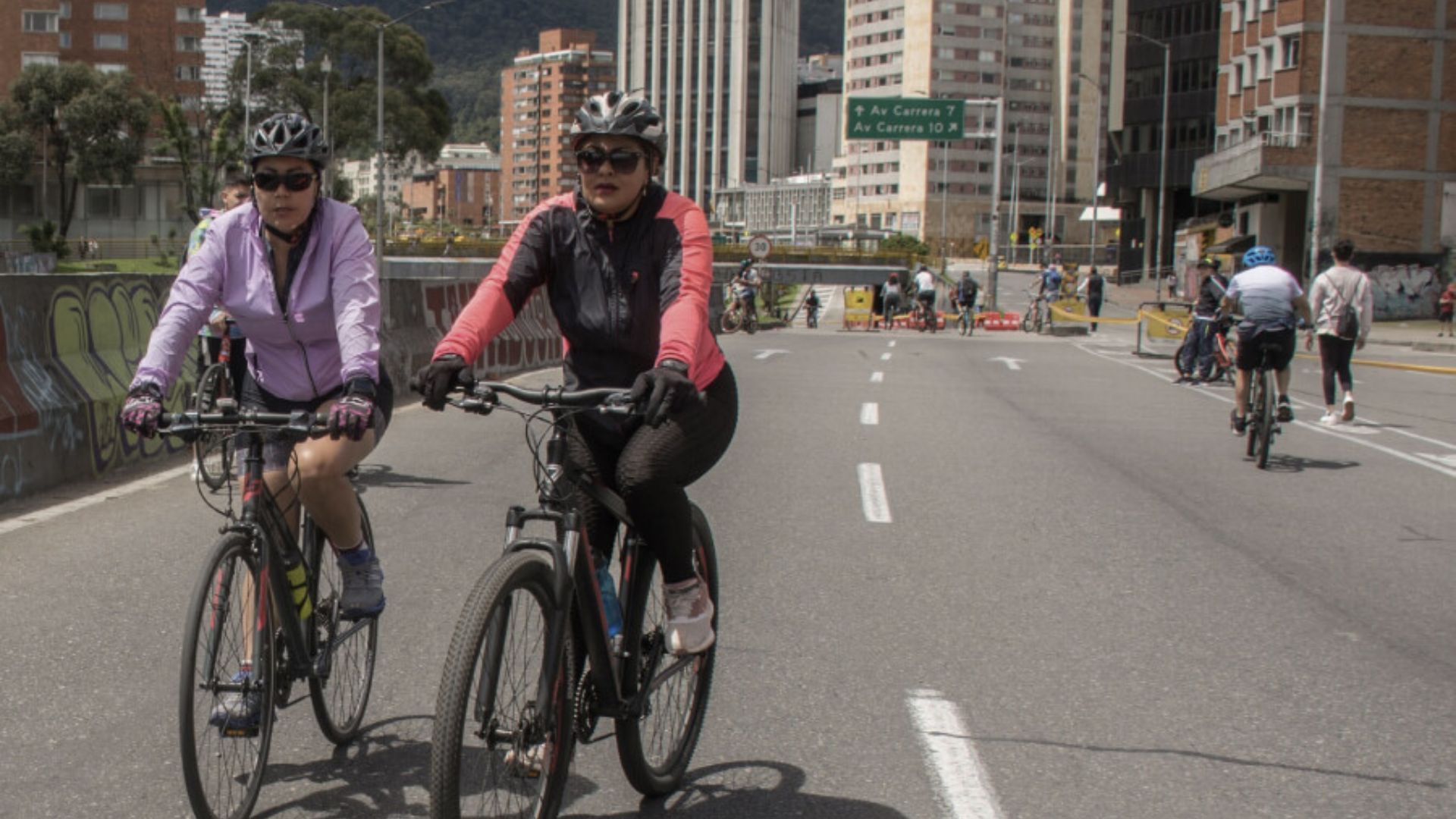 ¡Atención, ciclistas! Este domingo habrá cierres en la ciclovía por el Tour Colombia 2024