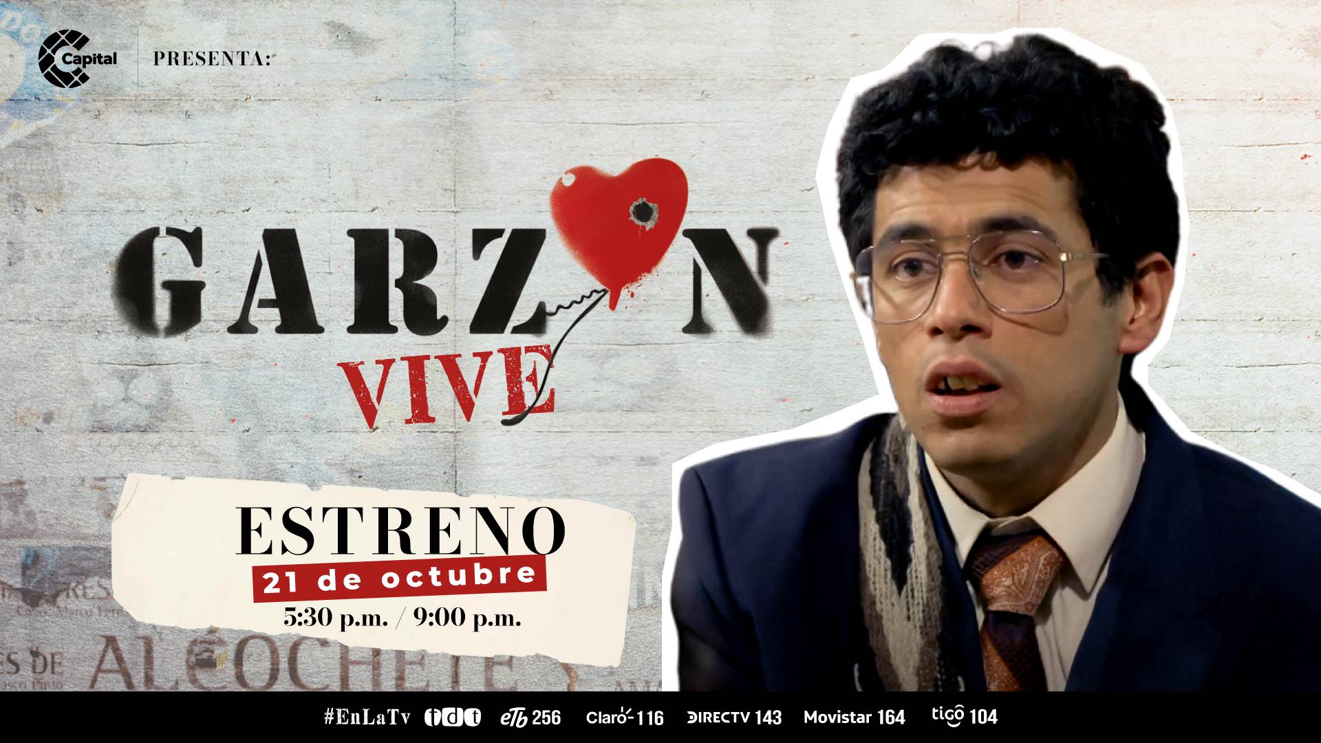 ‘Garzón vive’, la serie sobre la vida del humorista Jaime Garzón, llega a Canal Capital