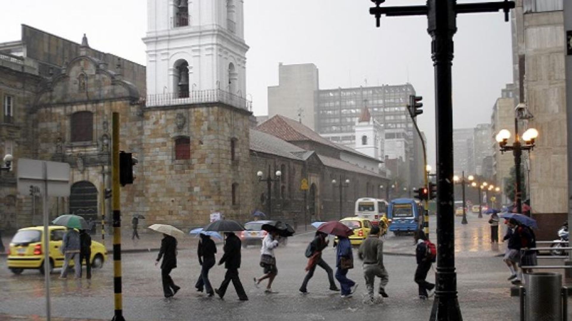Así está el panorama de las lluvias en Bogotá