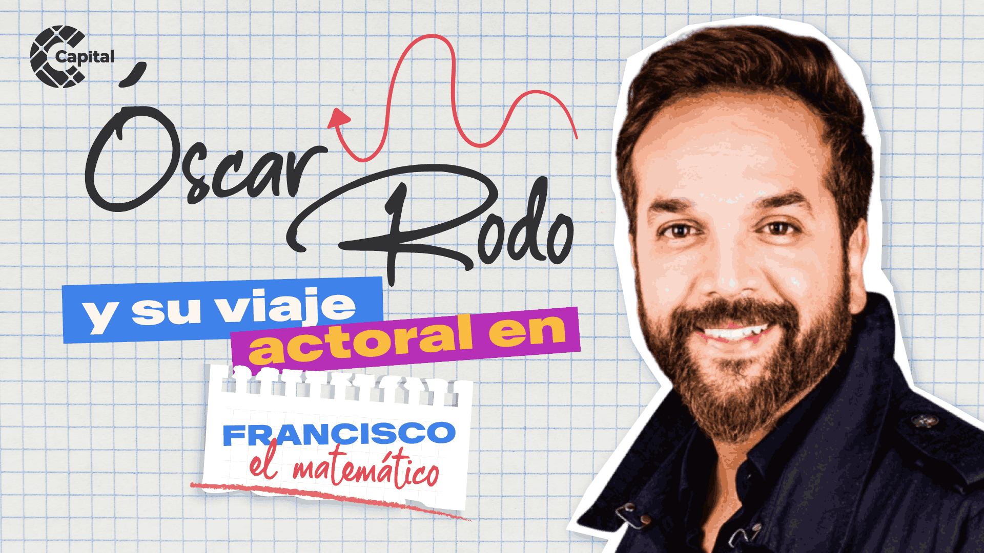 Óscar Rodo comparte su experiencia como ‘Caballo’, en Francisco el Matemático