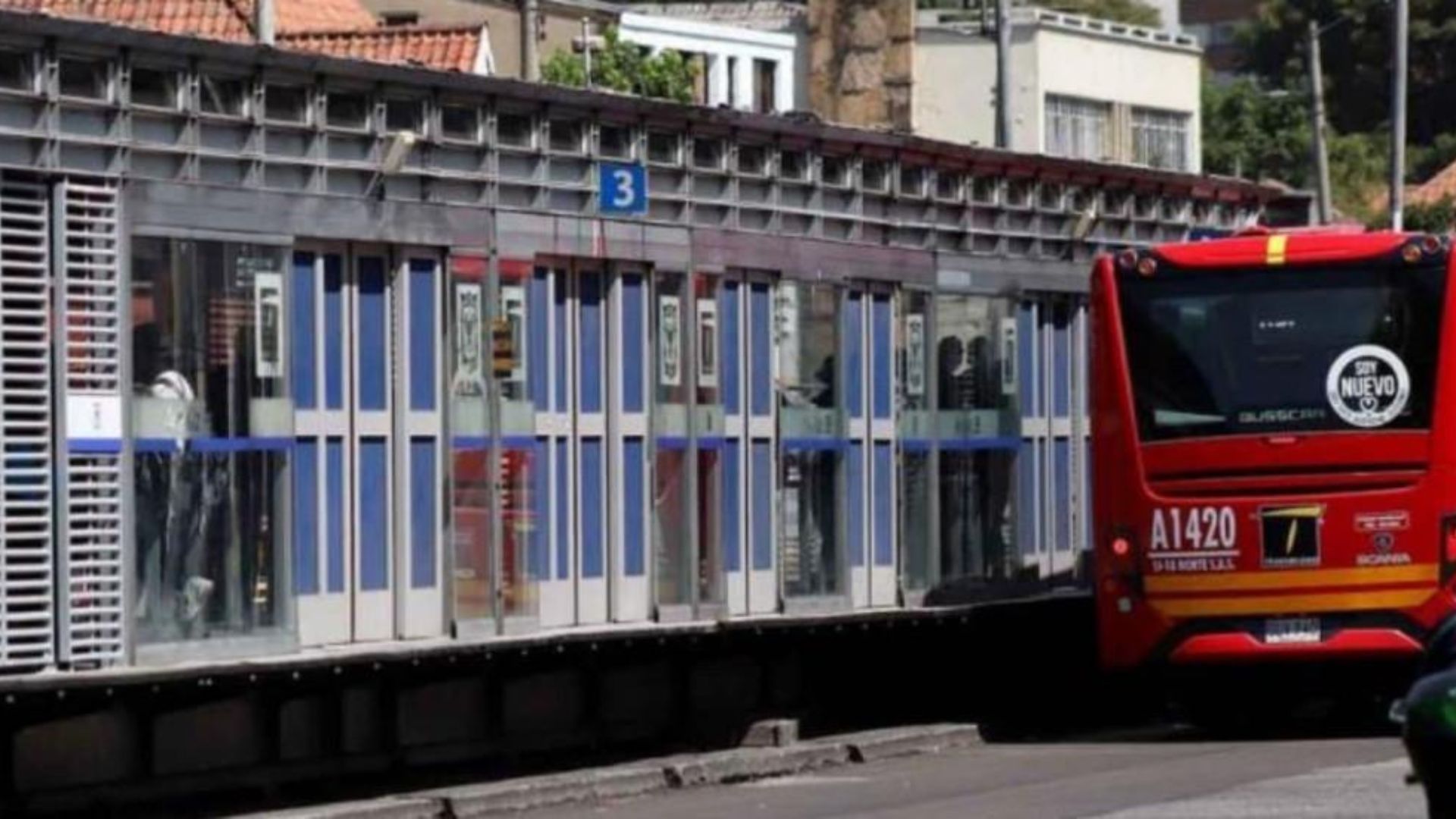 Cierre estación de TransMilenio Av. 39