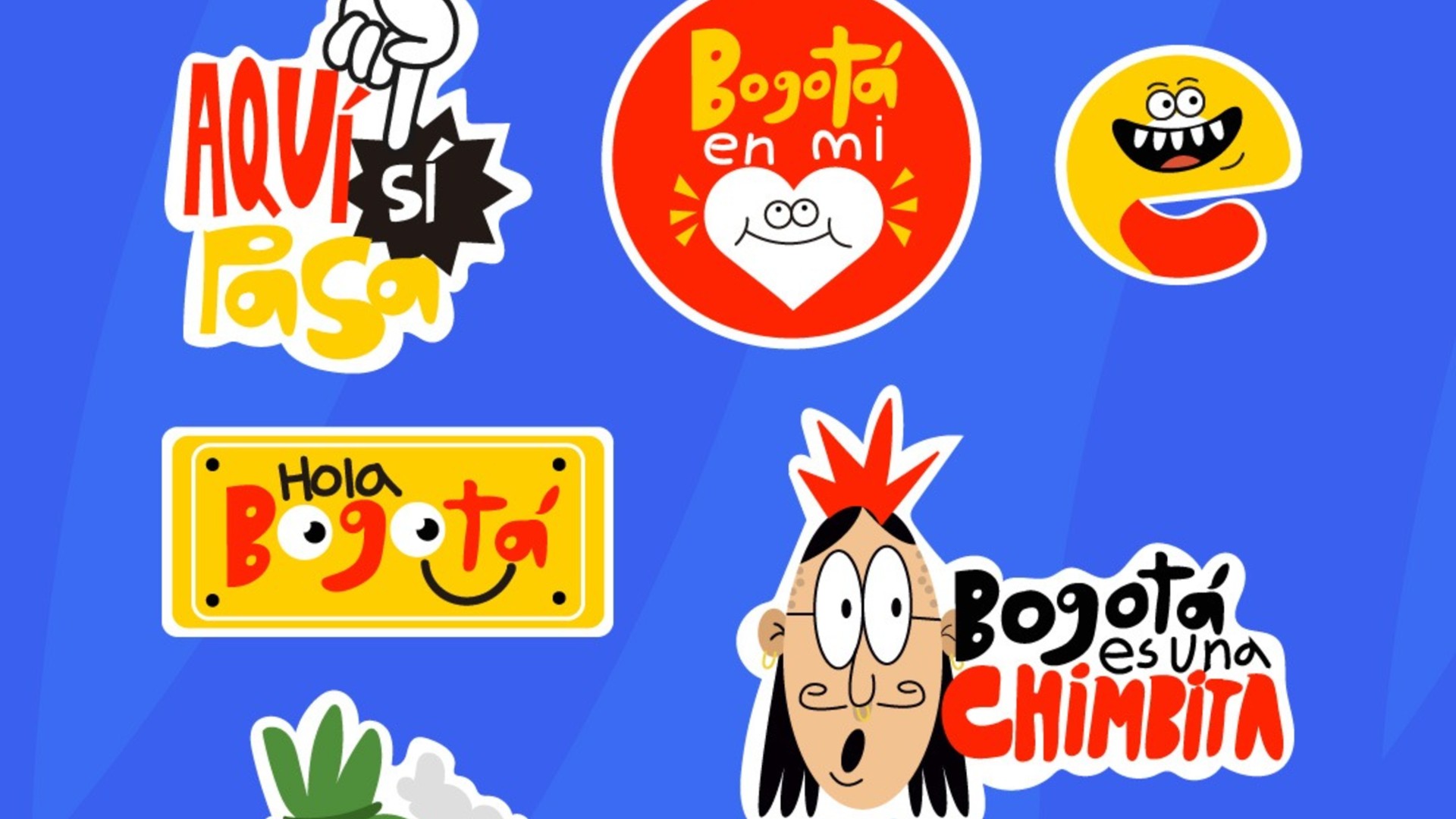 Celebra el cumpleaños de Bogotá con estos stickers de WhatsApp