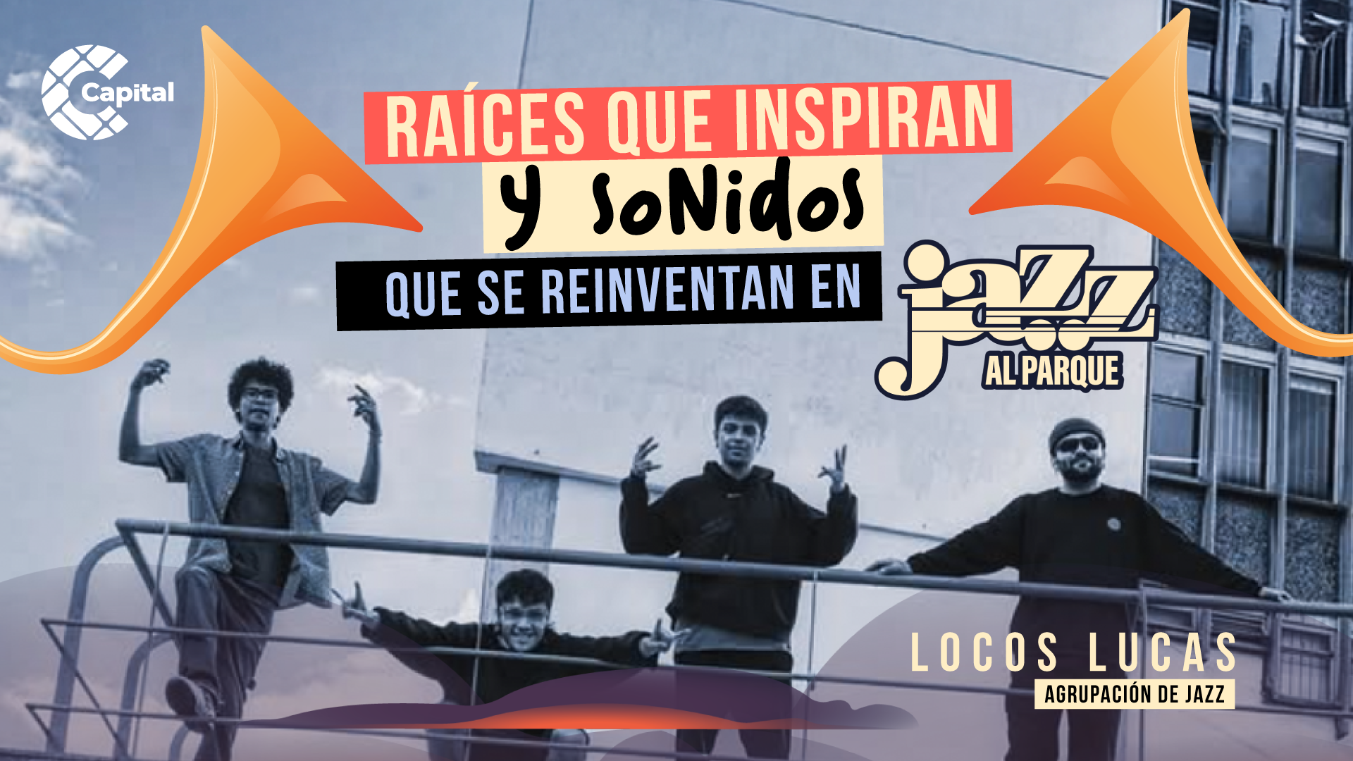 Locos Lucas en Jazz al Parque 2025