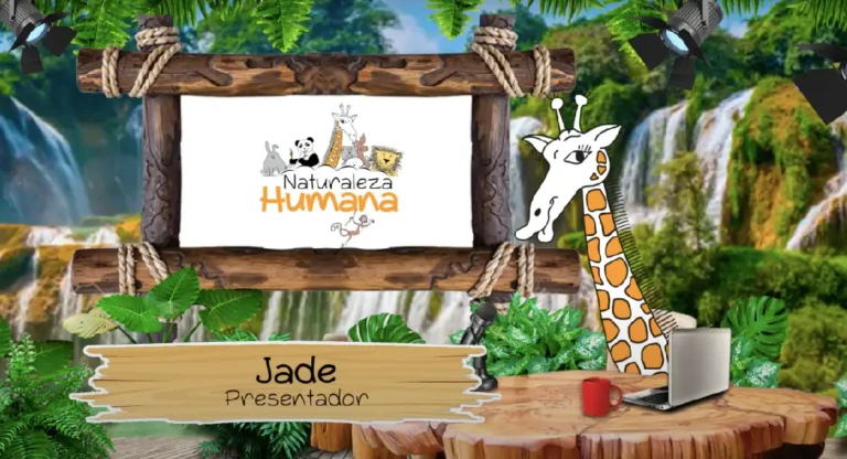 Jade presentadora de Naturaleza Humana