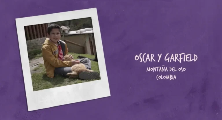 Oscar y Garfield Yo te adopto