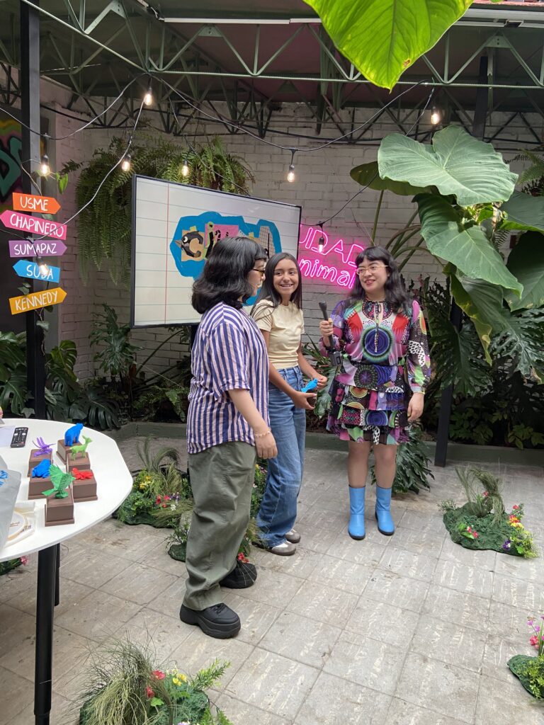 Detrás de cámaras ciudad animal