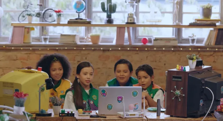 Rosita, Rafaela, Rubén y Richie de Agentes E.C.O.