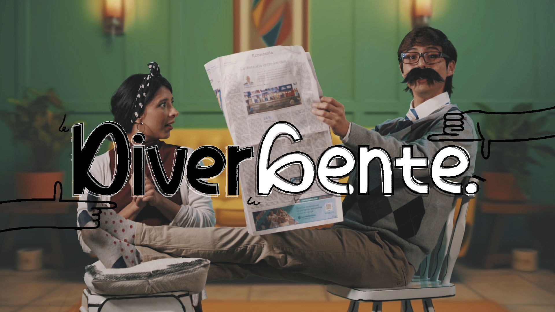 Manu y Mica de Divergente