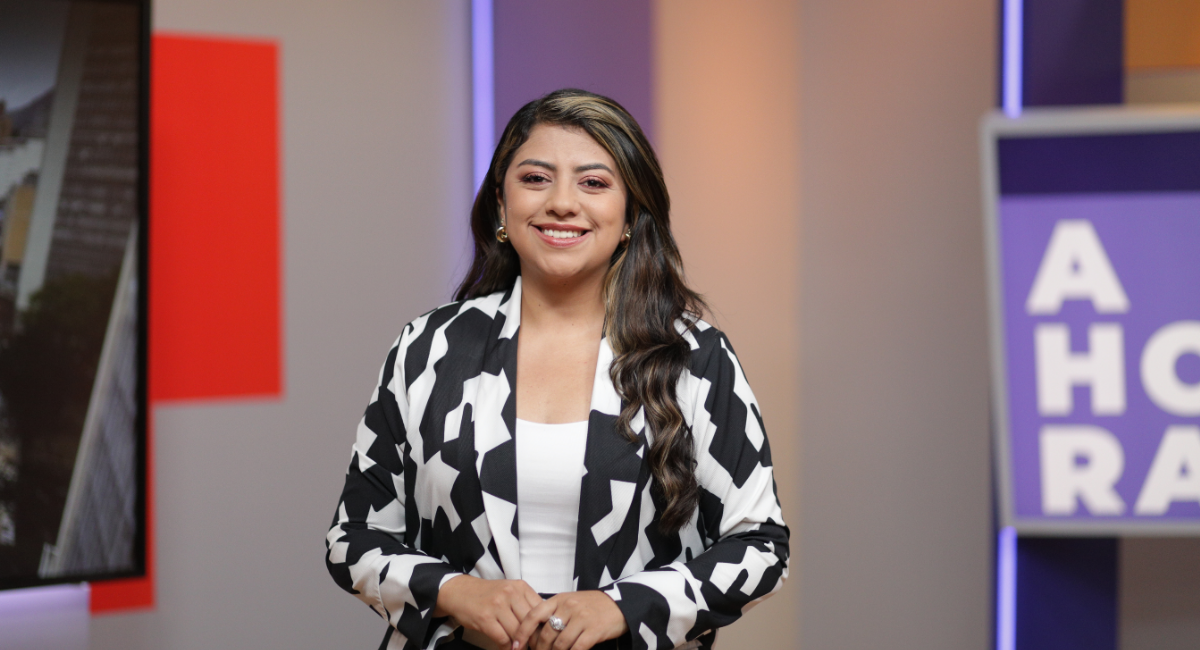 Estefanía Maldonado, periodita de AHORA.