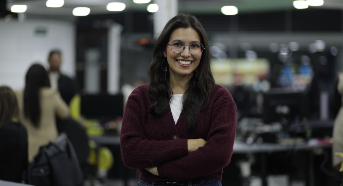 Diana Leal, periodista digital de Canal Capital.