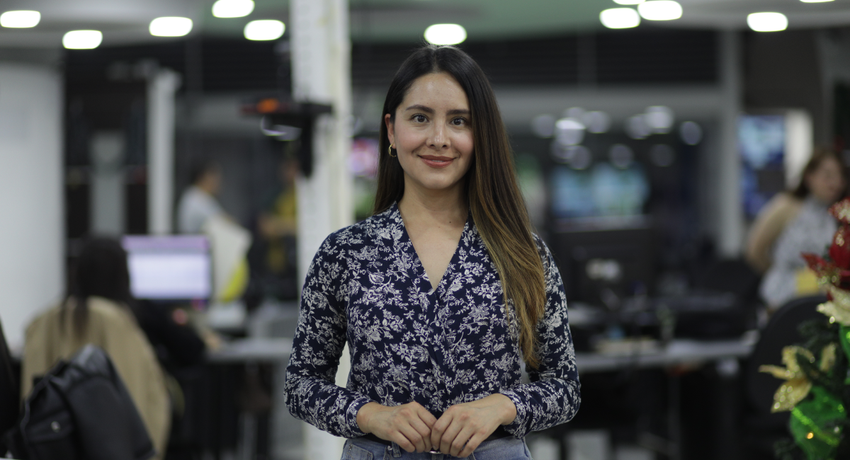 Angela Quintero, editora digital Canal Capital y eureka.