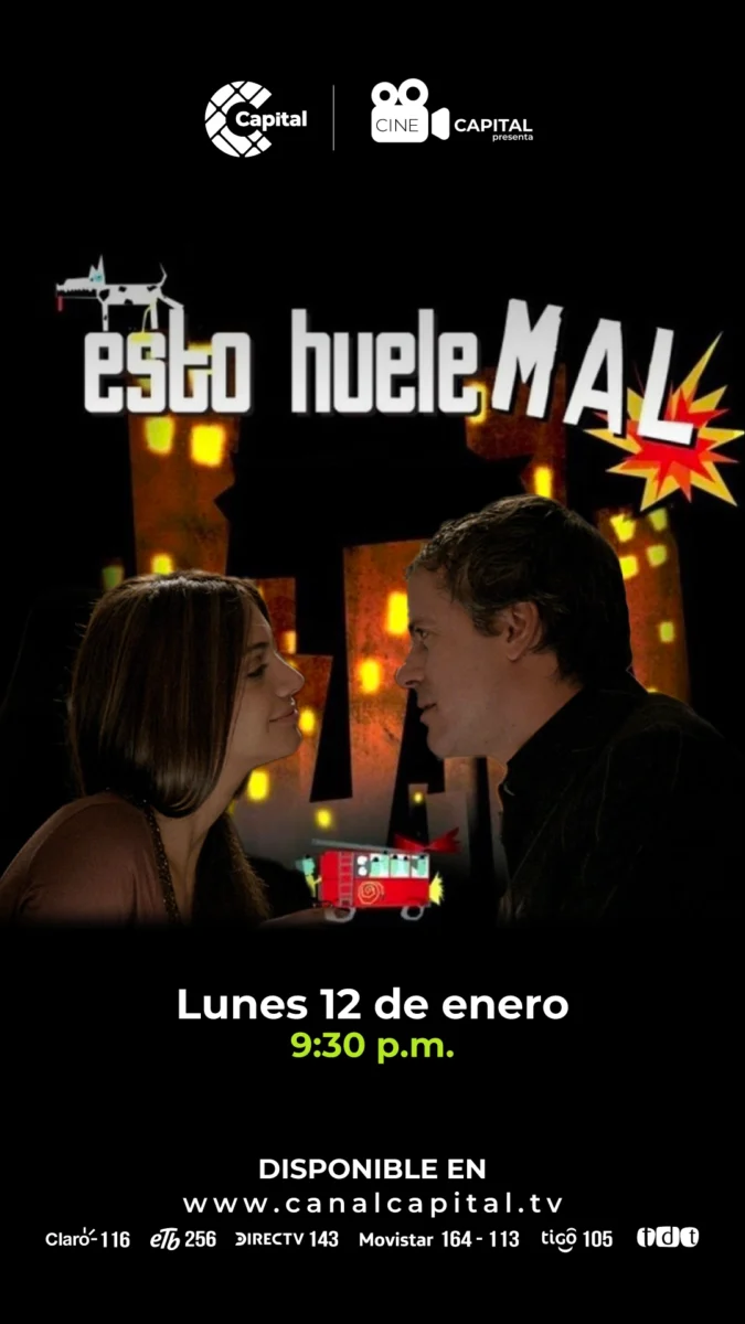 Afiche 'Esto huele mal' de Cine Capital.