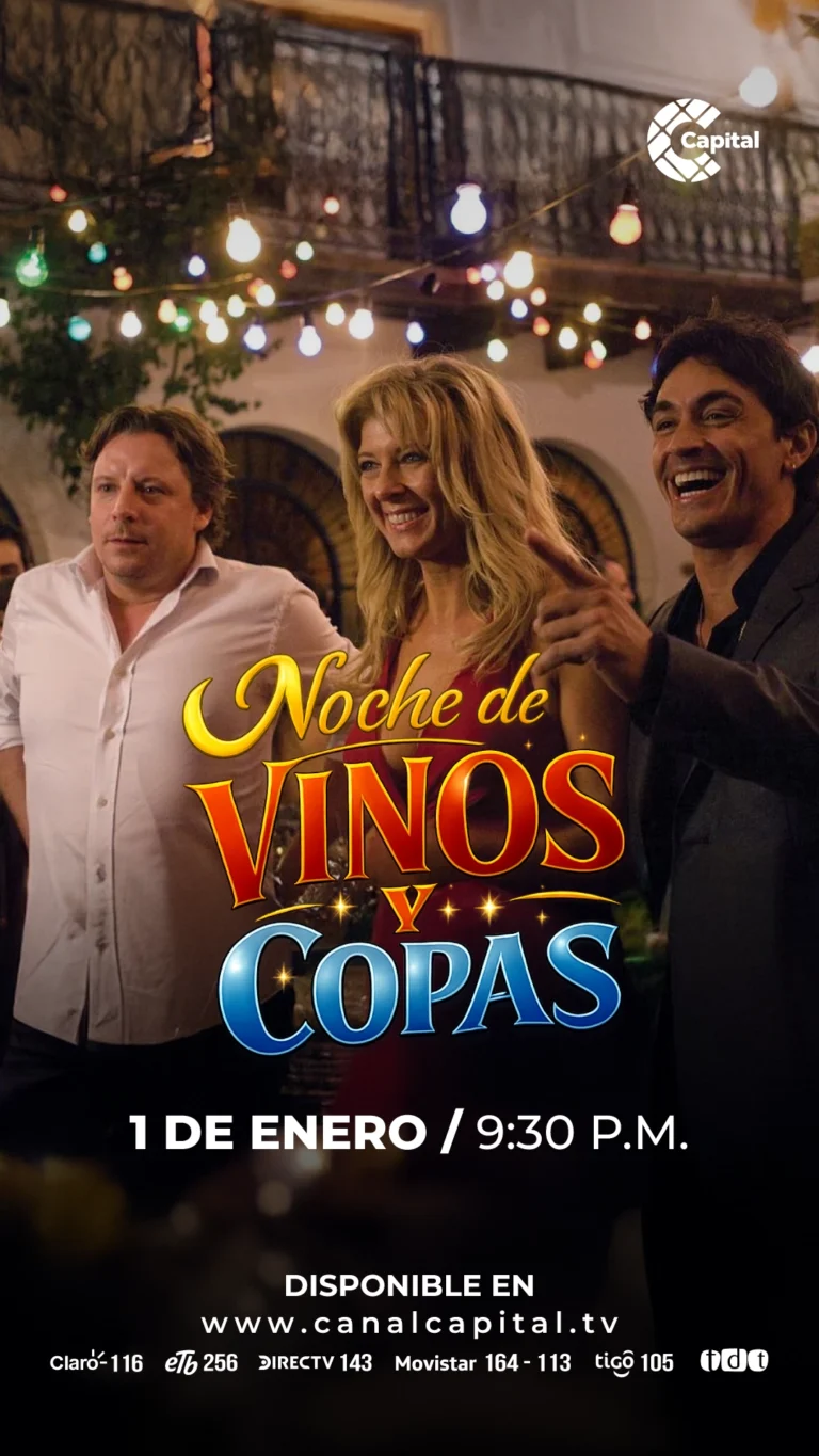 Afiche Noche de Vinos y Copas