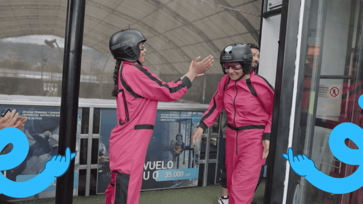 Un día increíble con Valentina en las alturas