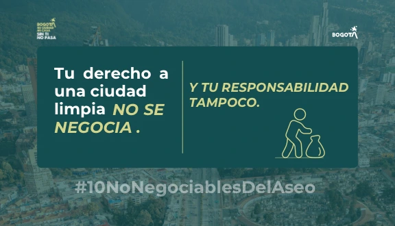 Esquema de aseo en Bogotá