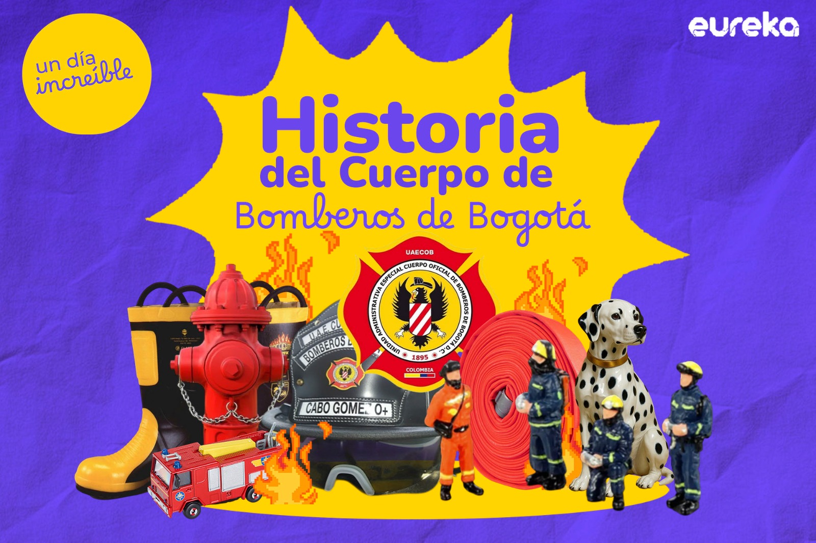 Breve historia del cuerpo oficial de bomberos de Bogotá