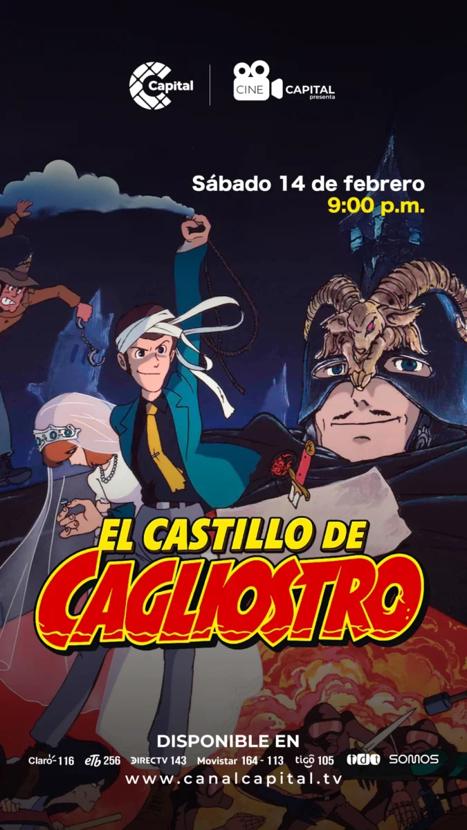 El Castillo de Cagliostro en Cine Capital.