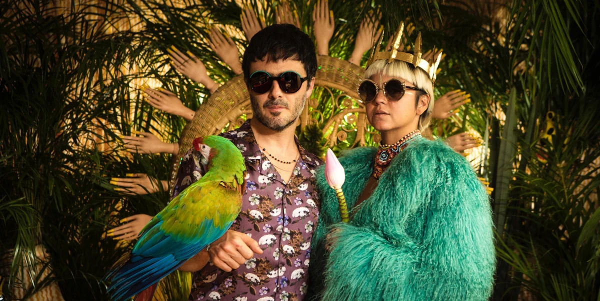 Foto de los integrantes de Bomba Estéreo