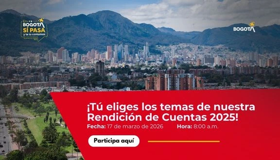 Participación Rendición de cuentas Bogotá 2025