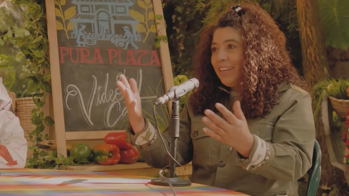 Luz Marina Bastos en el podcast de Pura Plaza.