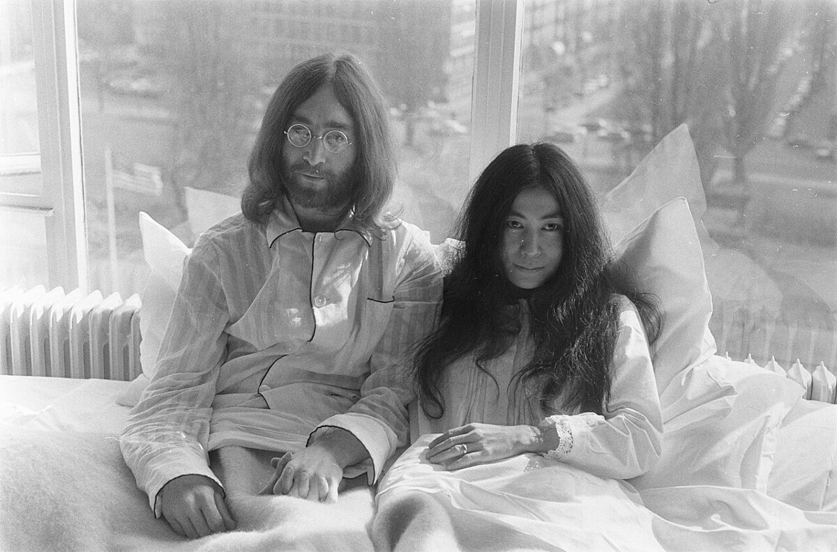John Lennon y Yoko Ono