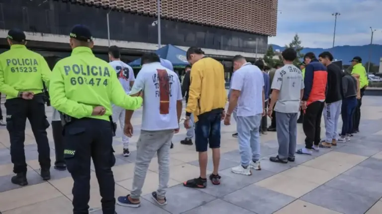 Capturan a 23 presuntos integrantes de la banda criminal ‘Los Mesa’ en Bogotá