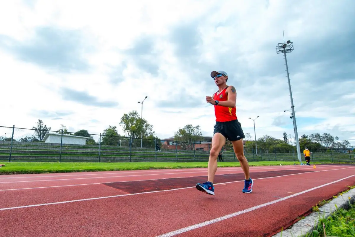 Deportista bogotano César Alberto Herrera