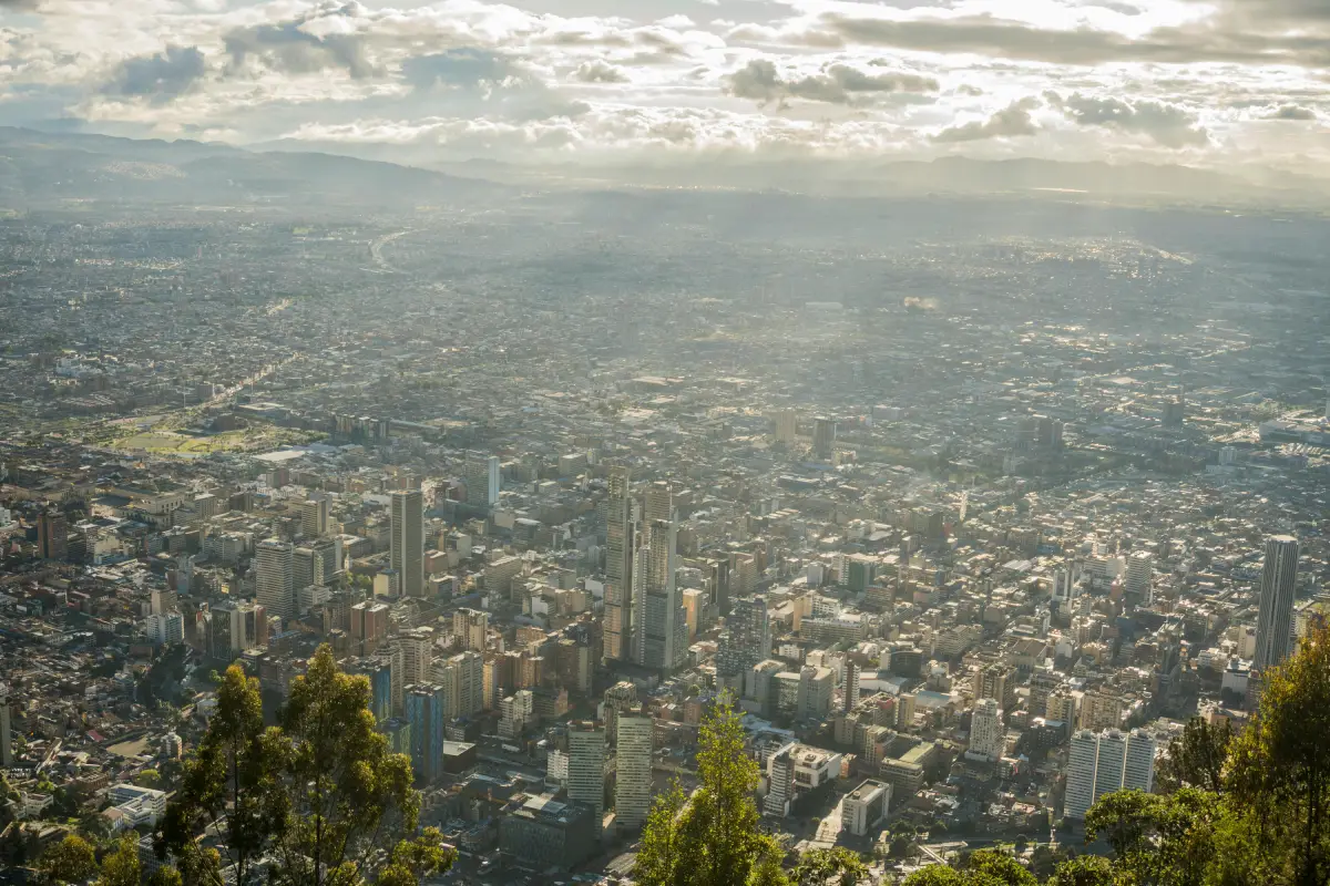 Panorámica de Bogotá