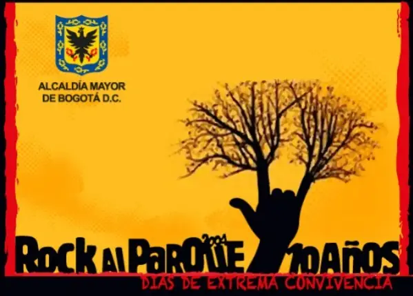 Afiche Rock al Parque 2004