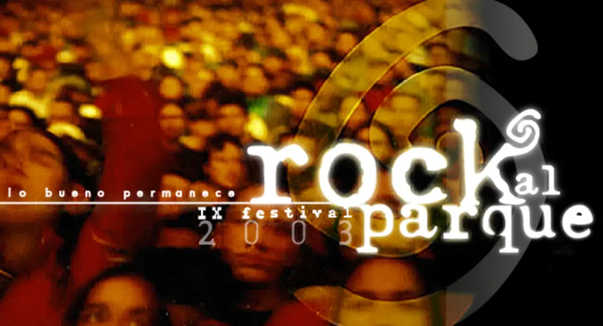 Afiche Rock al Parque 2003