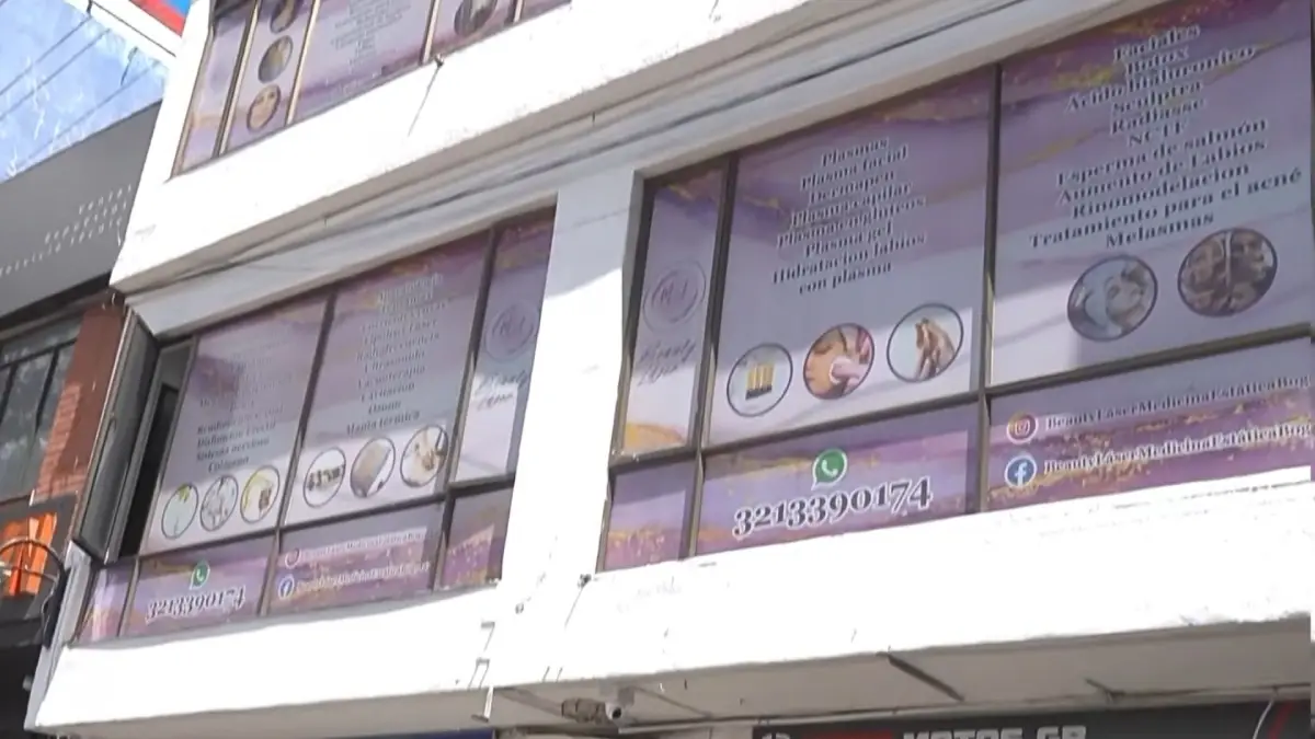 Centro de estética Beauty Láser, donde desapareció Yulitza Tolosa