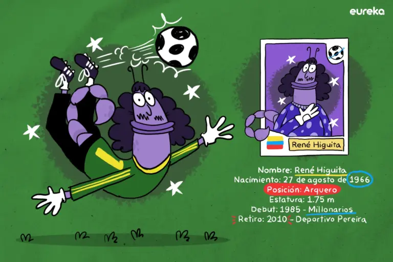 La historia de René Higuita para niñas y niños