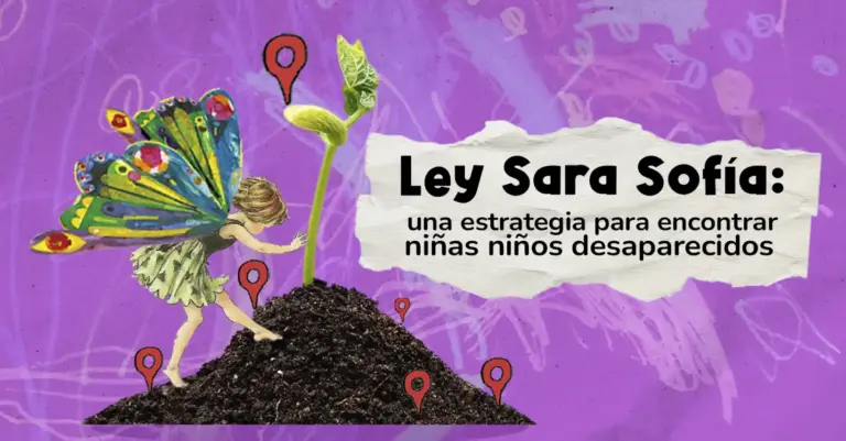 Ley Sara Sofía: la nueva estrategia para encontrar a niñas y niños desaparecidos