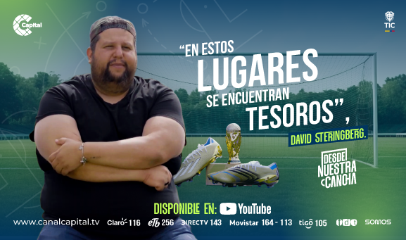Foto de David Steringberd, protagonista del capítulo 1 de la serie 'Desde Nuestra Cancha'
