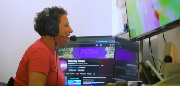 María Fernanda Franco, la voz que narra el crecimiento del fútbol femenino