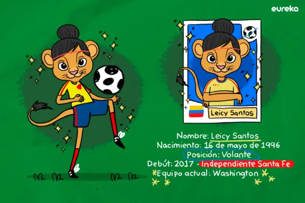 La historia de Leicy Santos para niñas y niños