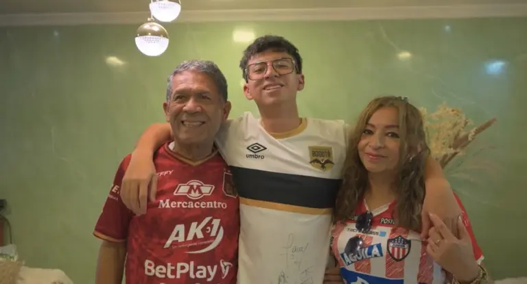 Una familia, tres equipos y una misma pasión: la historia que demuestra cómo el fútbol une generaciones