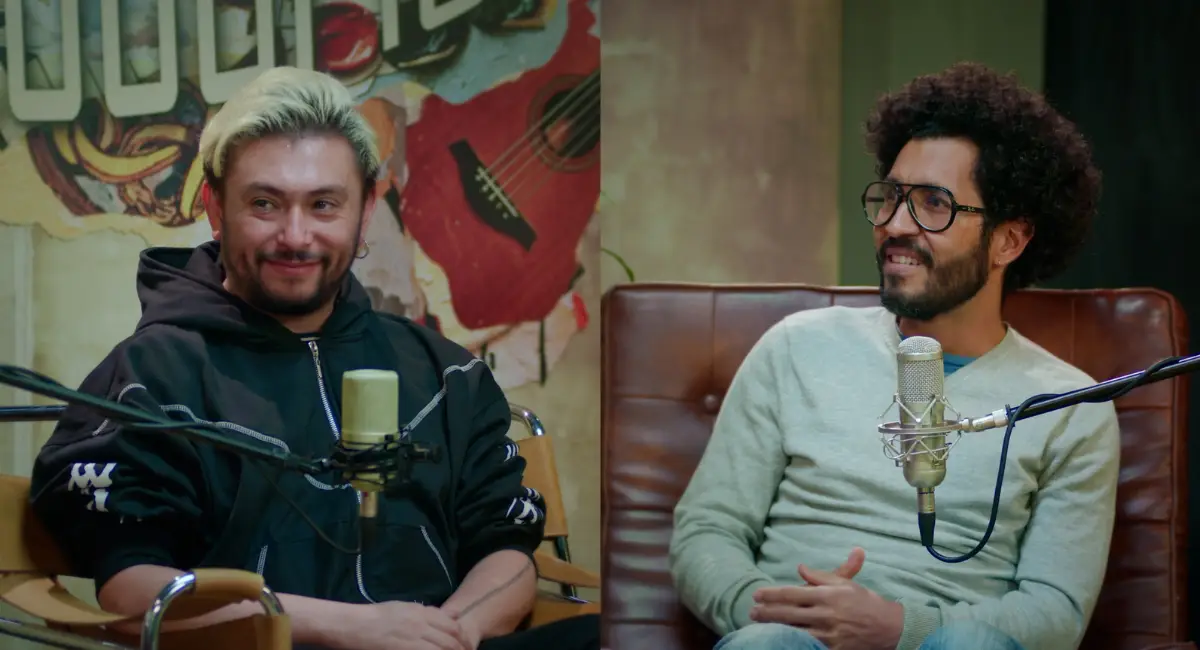 Manu Mojito y Betro Urrea en el pódcast de Artescopio