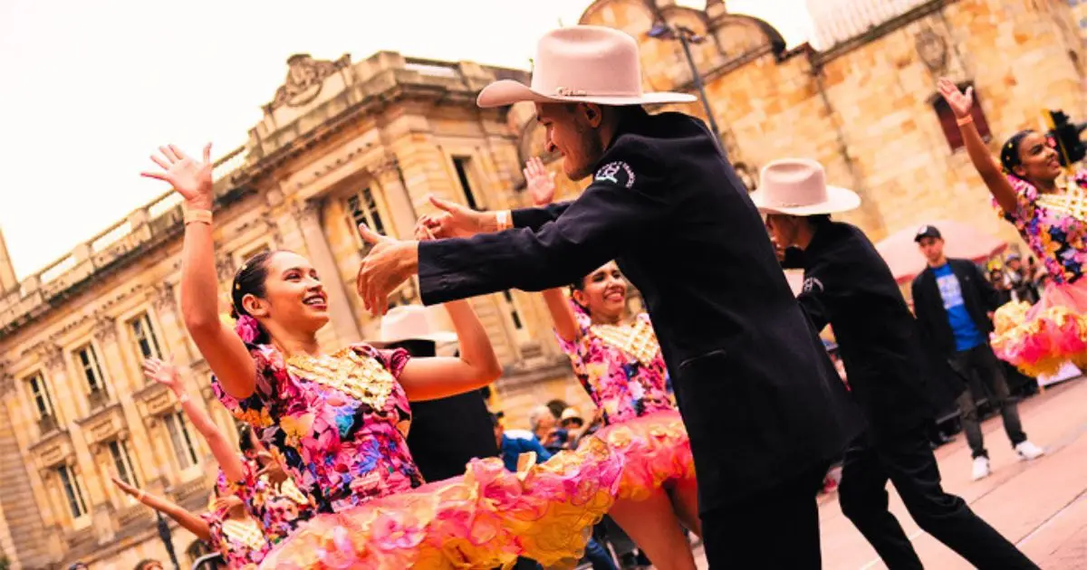 Bailarines de joropo