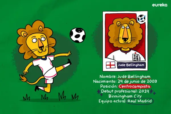 La historia de Jude Bellingham para niñas y niños