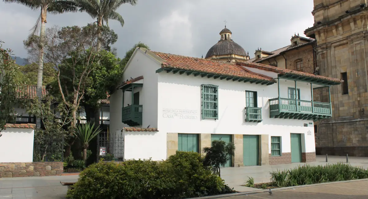 Fachada del Museo de la Independencia Casa del Florero