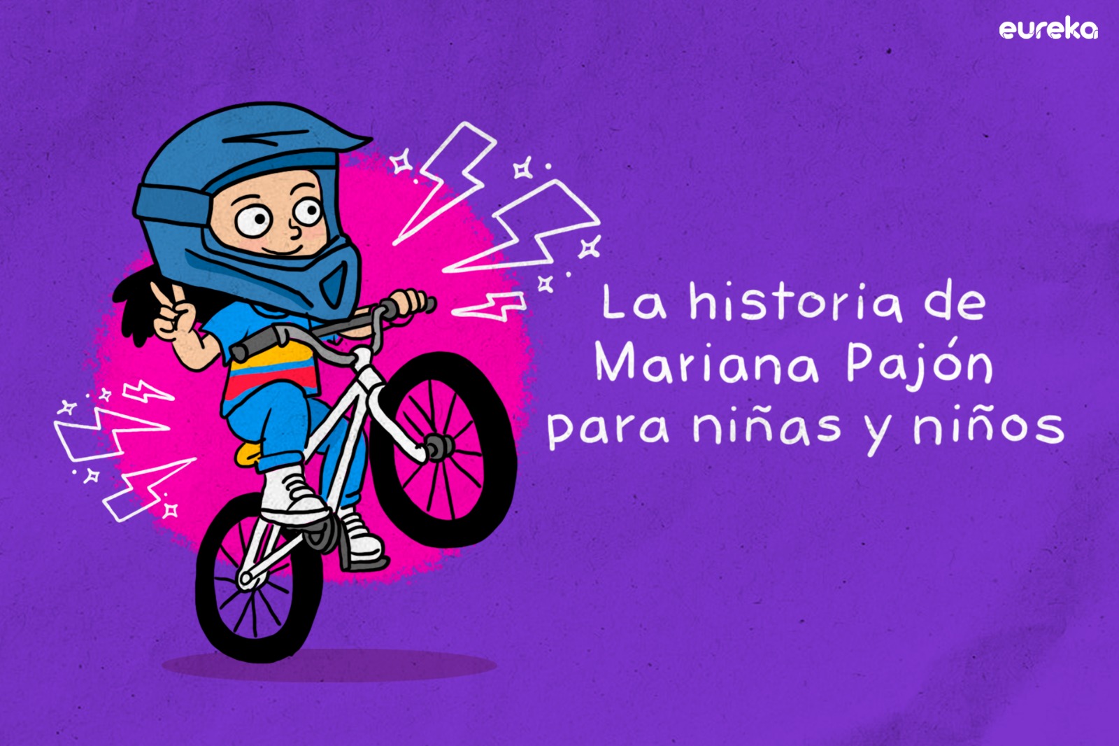 La historia de Mariana Pajón para niñas y niños