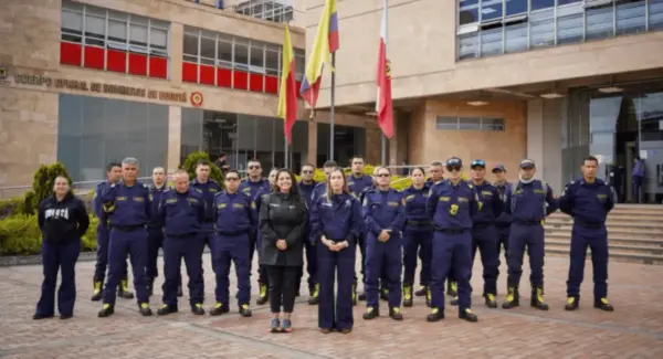 Un equipo de Bomberos de Bogotá viajará al Tolima para apoyar labores de extinción de incendios forestales